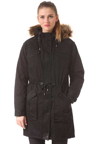 Minimum Naomi - Nero Donna Tempo Libero Giacche (Q8418)